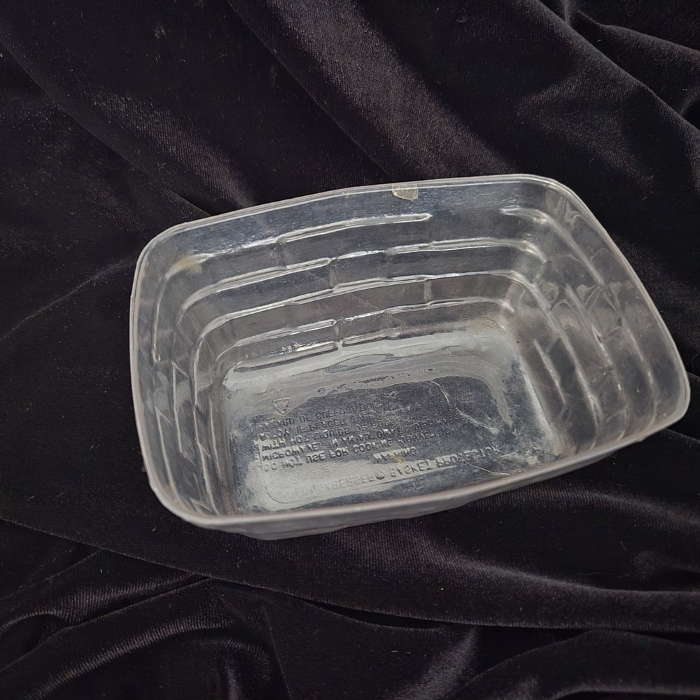 Longaberger Basket Accessory Small Rectangular Clear Plastic Liner Only #44539